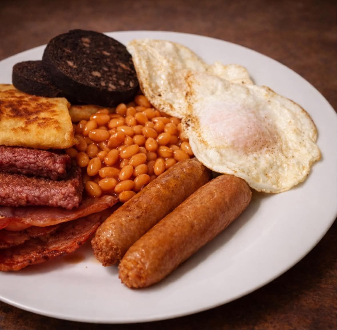 Full breakfast at Crossburn Kitchen